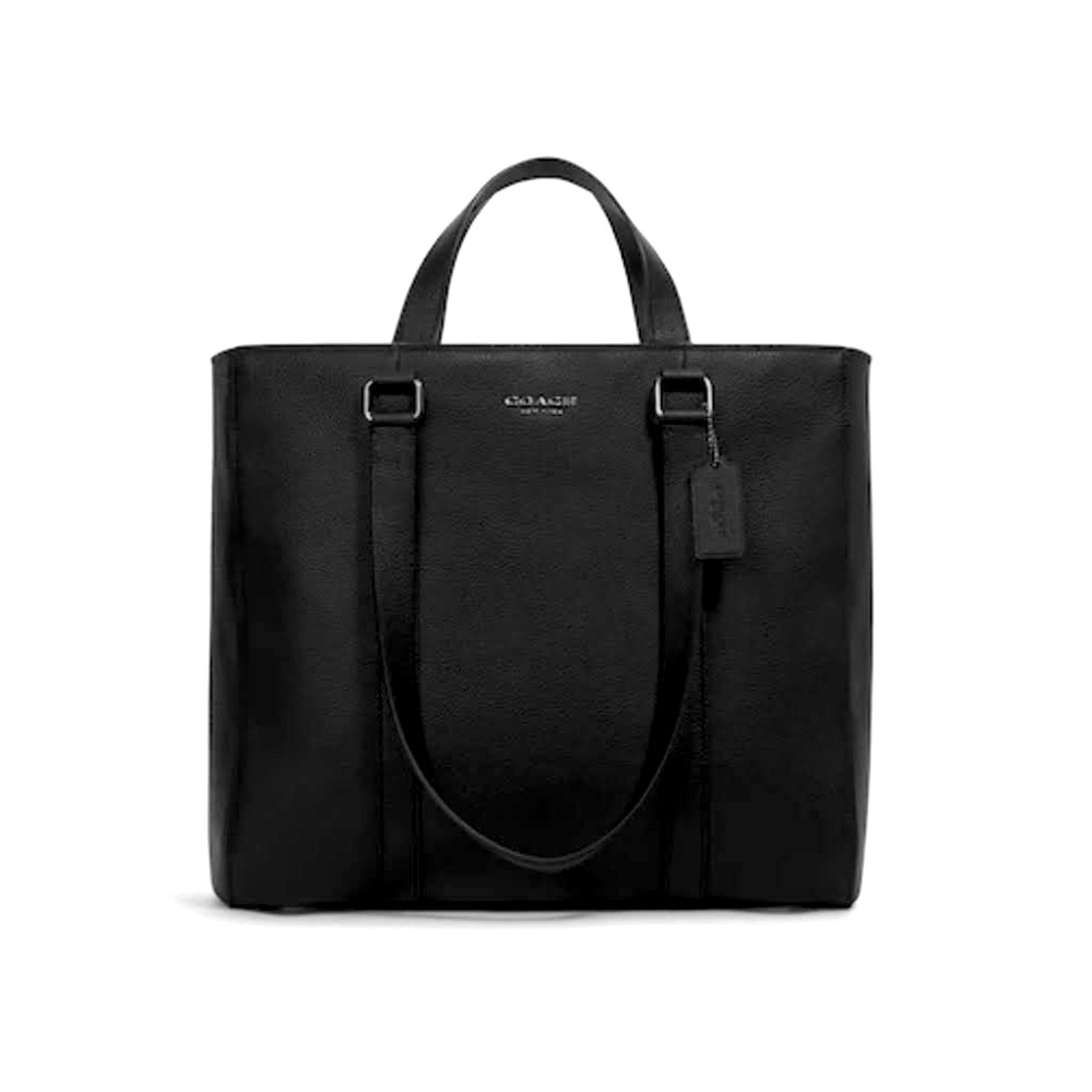 Coach Hudson Double Handle Tote Black